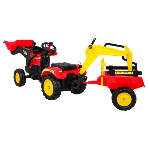 Motokára Traktor Bager s Prívesom + Príslušenstvo