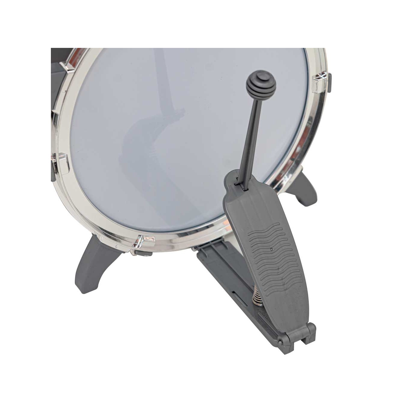 Obrovská súprava bicích s klávesnicou v čiernej farbe