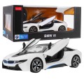 Autíčko R C BMW i8 Biele Otváracie dvere 1 14 RASTAR