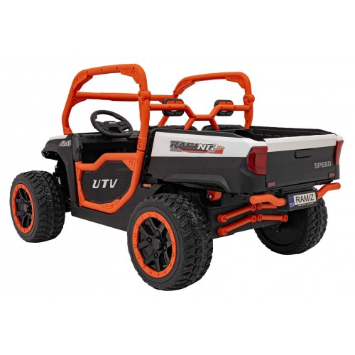 Vozidlo Farmer Truck UTV Racing Biely