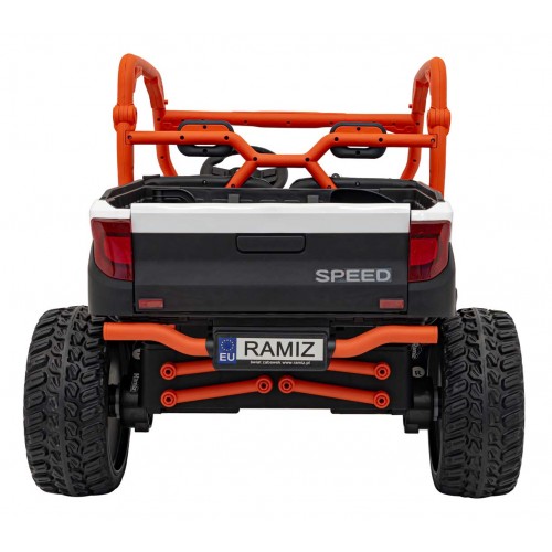 Vozidlo Farmer Truck UTV Racing Biely