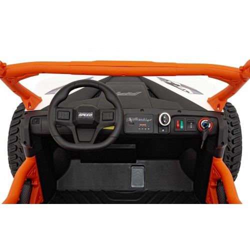 Vozidlo Farmer Truck UTV Racing Biely