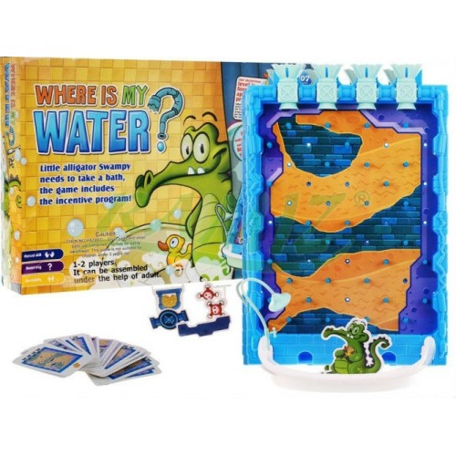 Hra Aligátor Kde je Voda