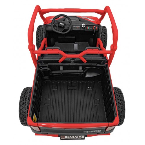 Vozidlo Farmer Truck UTV Racing Červený