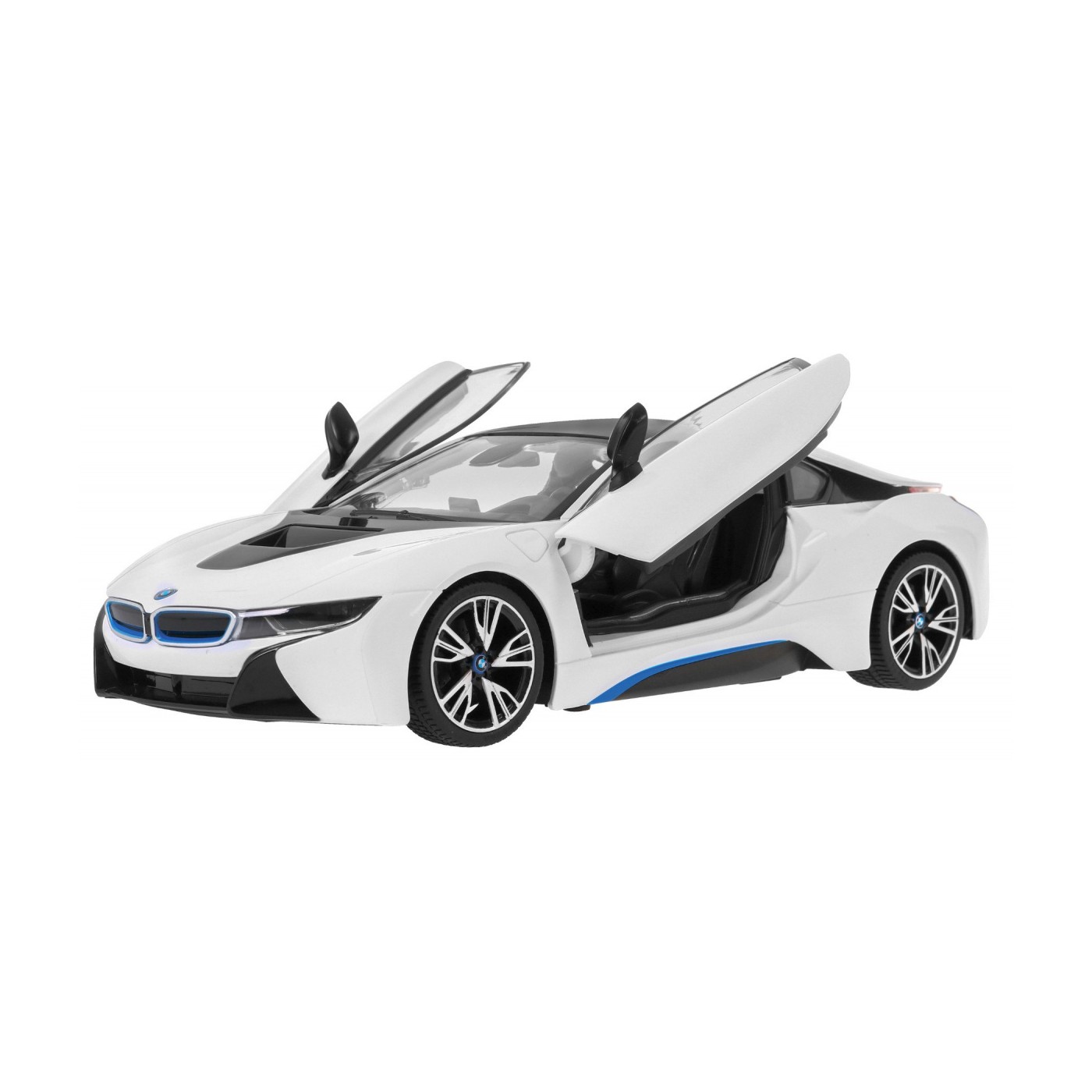 Autíčko R C BMW i8 Biele Otváracie dvere 1 14 RASTAR
