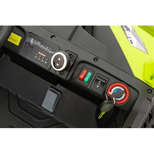 Vozidlo Farmer Truck UTV Racing Zelený