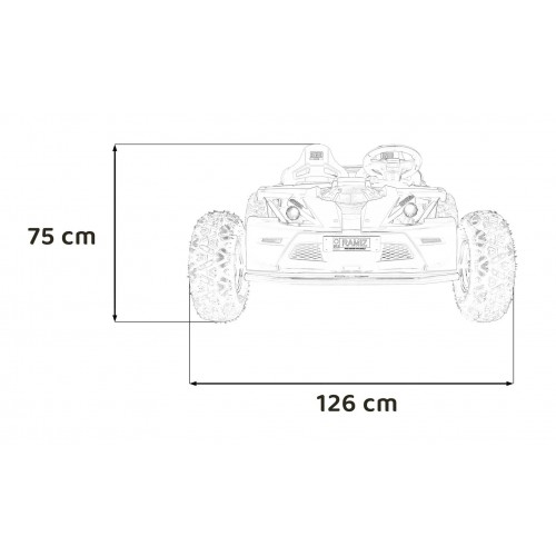 Vozidlo GENERAL 63 Ružový