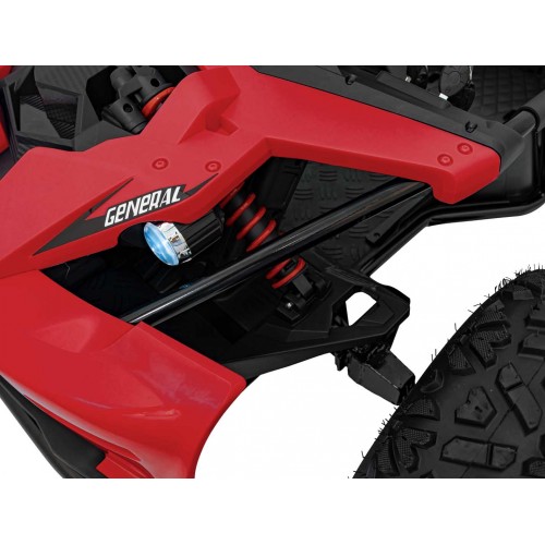 Vozidlo GENERAL 63 Červená