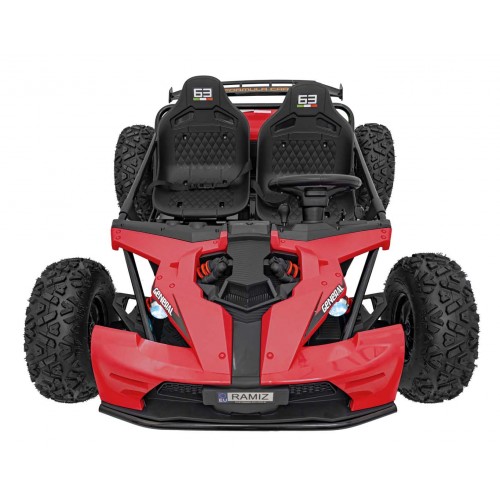 Vozidlo GENERAL 63 Červená