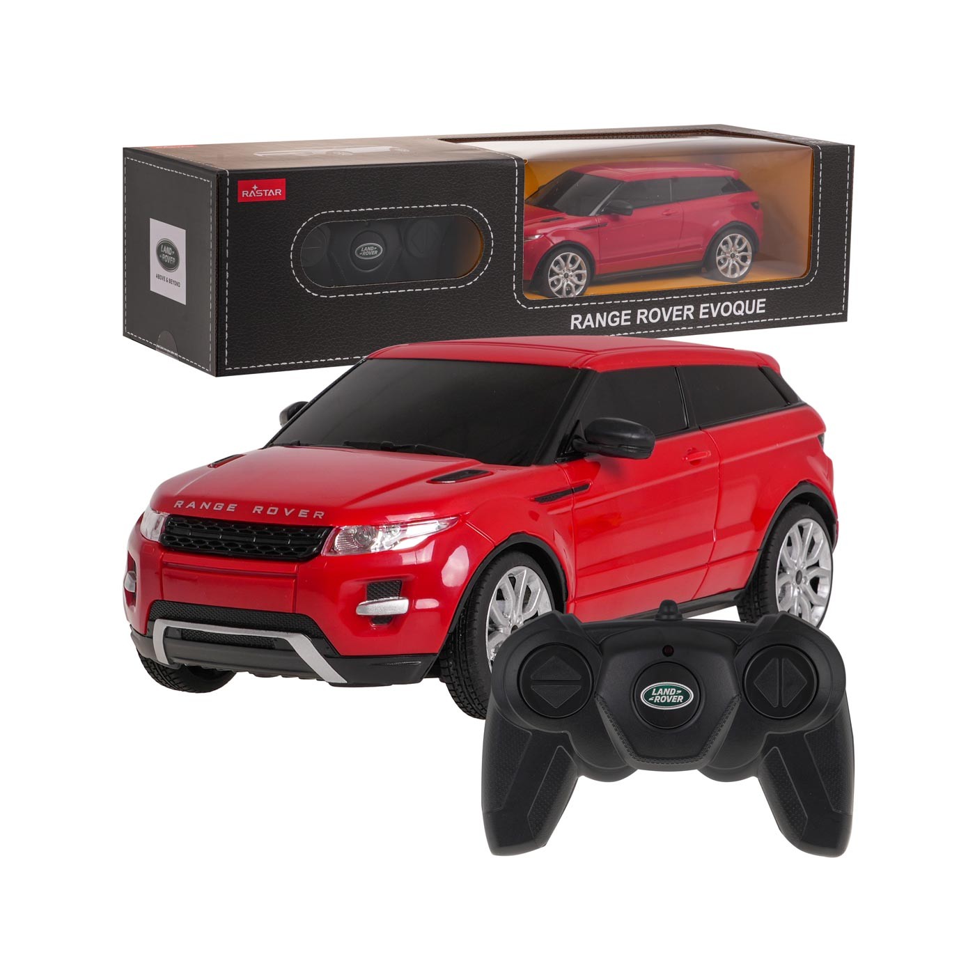 R/C 1:24 Range Rover Evoque Red RASTAR
