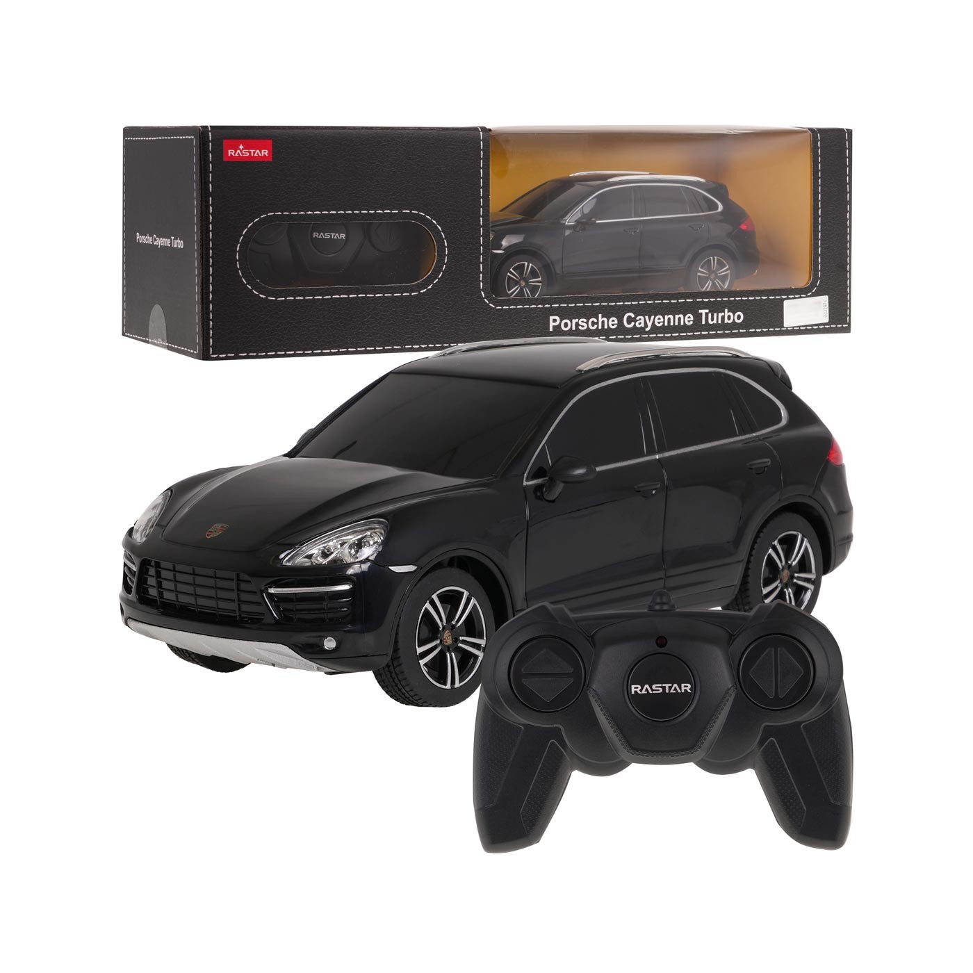 R/C 1:24 Porsche Cayenne Turbo Black RASTAR