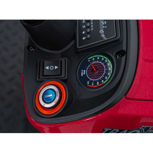 Vozidlo Traktor GROW 1804 Červený