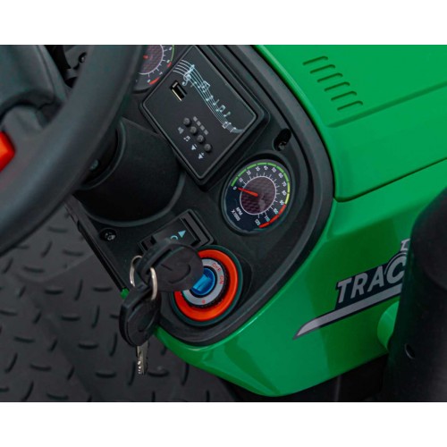 Vozidlo Traktor GROW 1804 Jasno Zelený