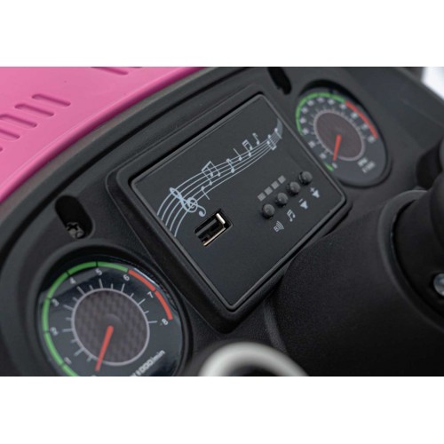 Pojazd Traktor GROW 1804 Růžový