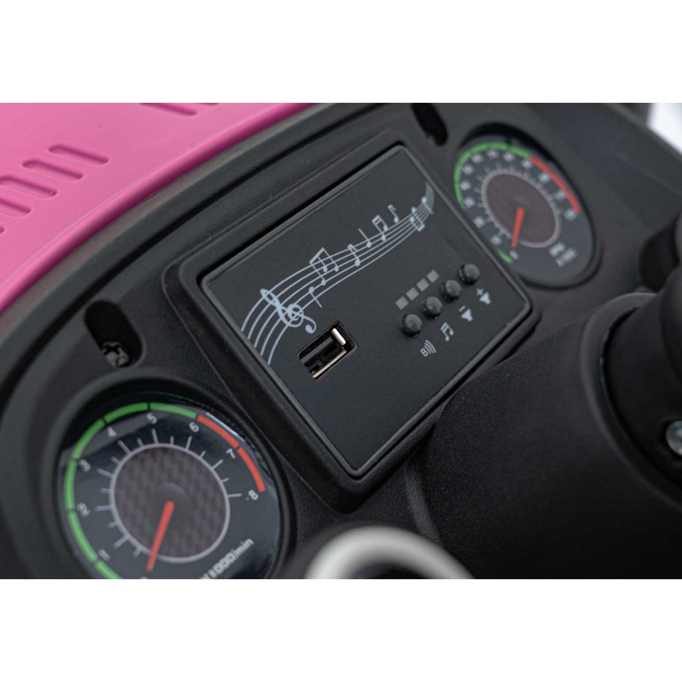 Pojazd Traktor GROW 1804 Růžový