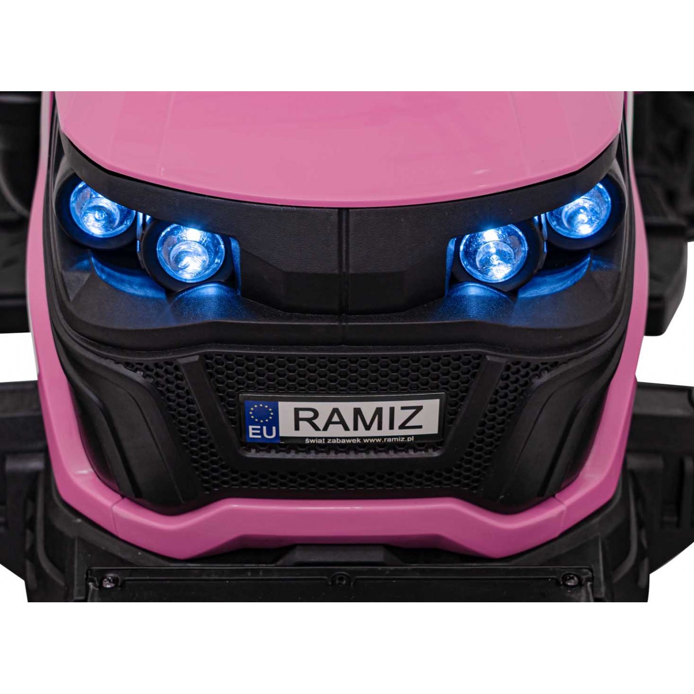 Pojazd Traktor GROW 1804 Růžový