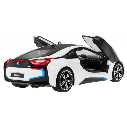 Autíčko R C BMW i8 Biele Otváracie dvere 1 14 RASTAR