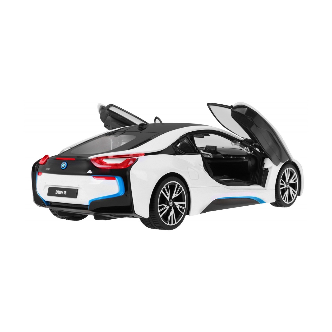 Autíčko R C BMW i8 Biele Otváracie dvere 1 14 RASTAR