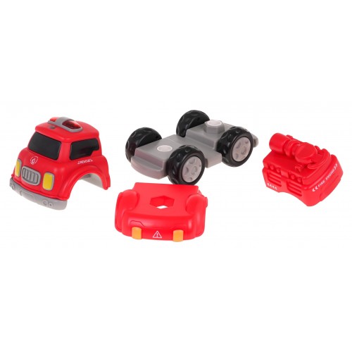 Hasičské auto s magnetmi