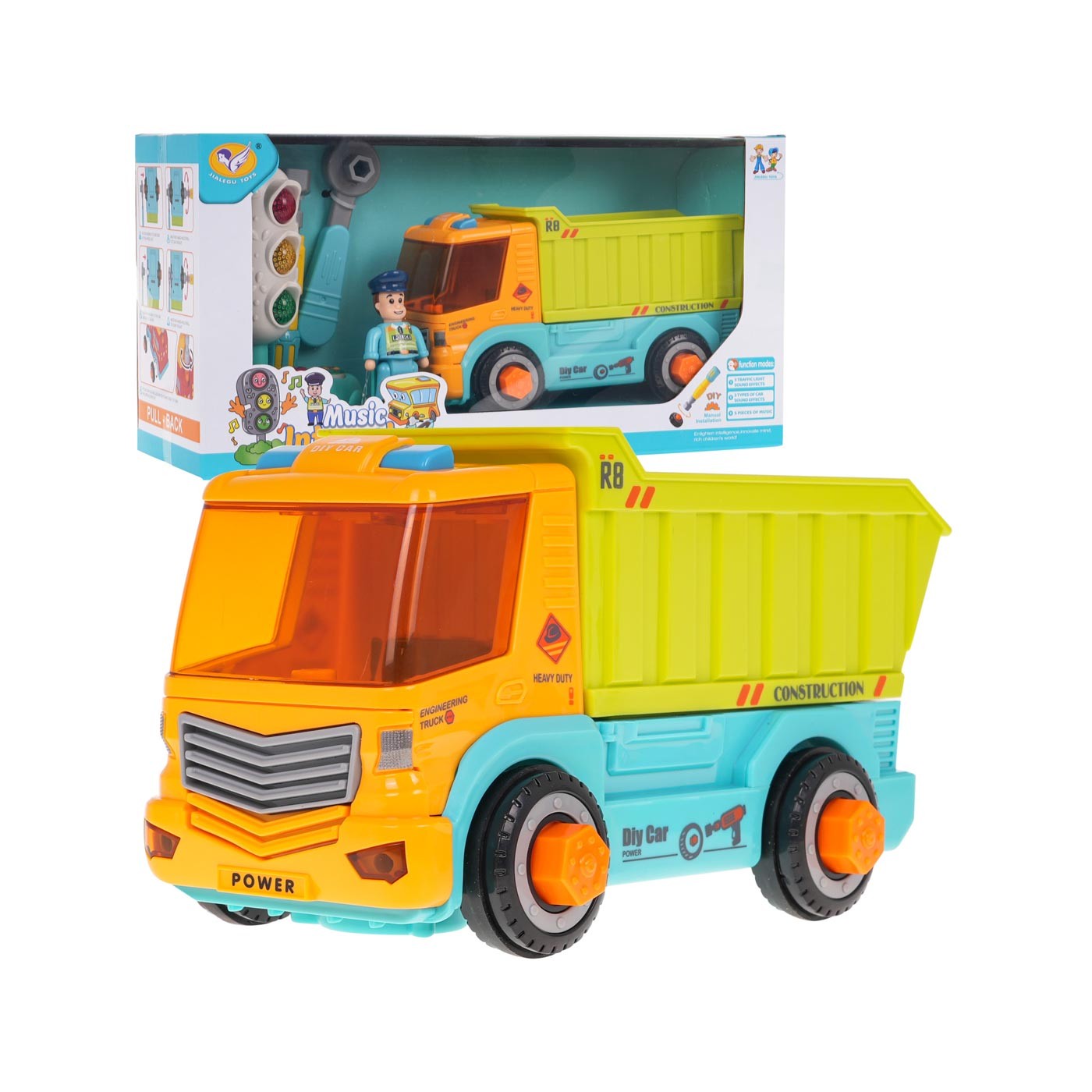 Demontáž sklápača + príslušenstvo