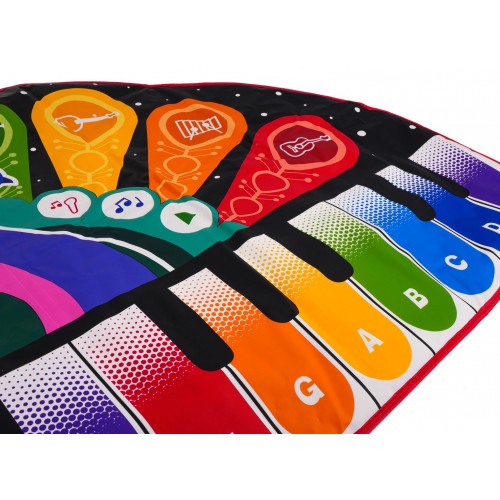 Muzikálna klávesnica hudobná labka