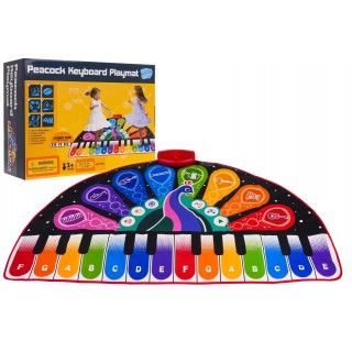 Muzikálna klávesnica hudobná labka