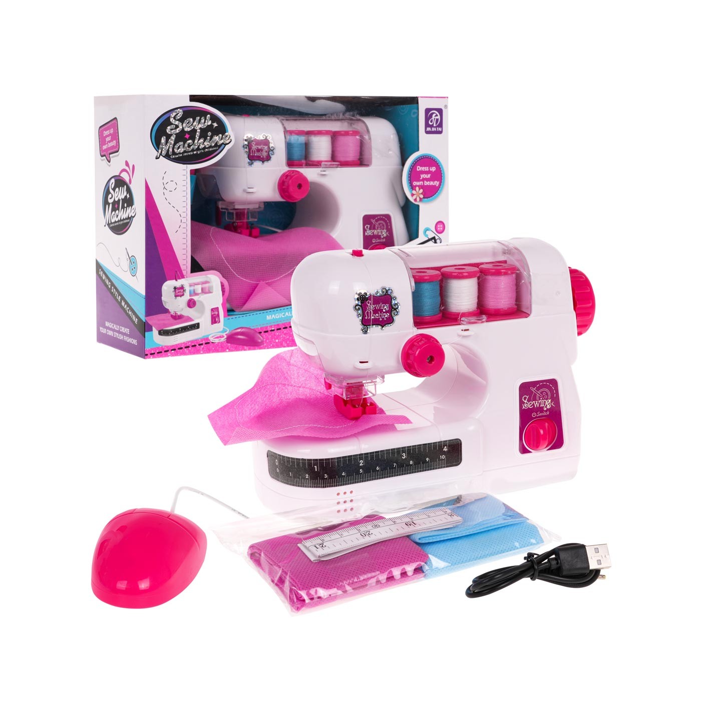 Šijací stroj pre malú stylistku