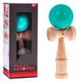 Zručnostná hra Kendama pre deti 3+ a dospelých Drevená hračka + Zelená gulička