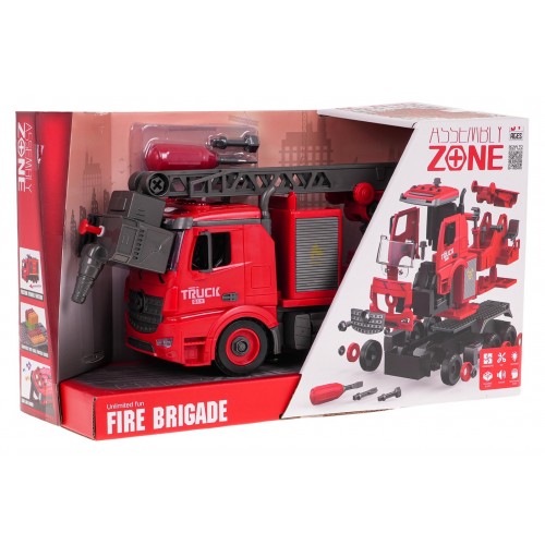 Vyvinutá hasičská stanica s funkciou zvuku a vody