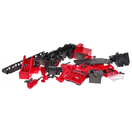 Vyvinutá hasičská stanica s funkciou zvuku a vody