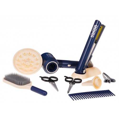 Set pre malého kaderníka Modrá + doplnky