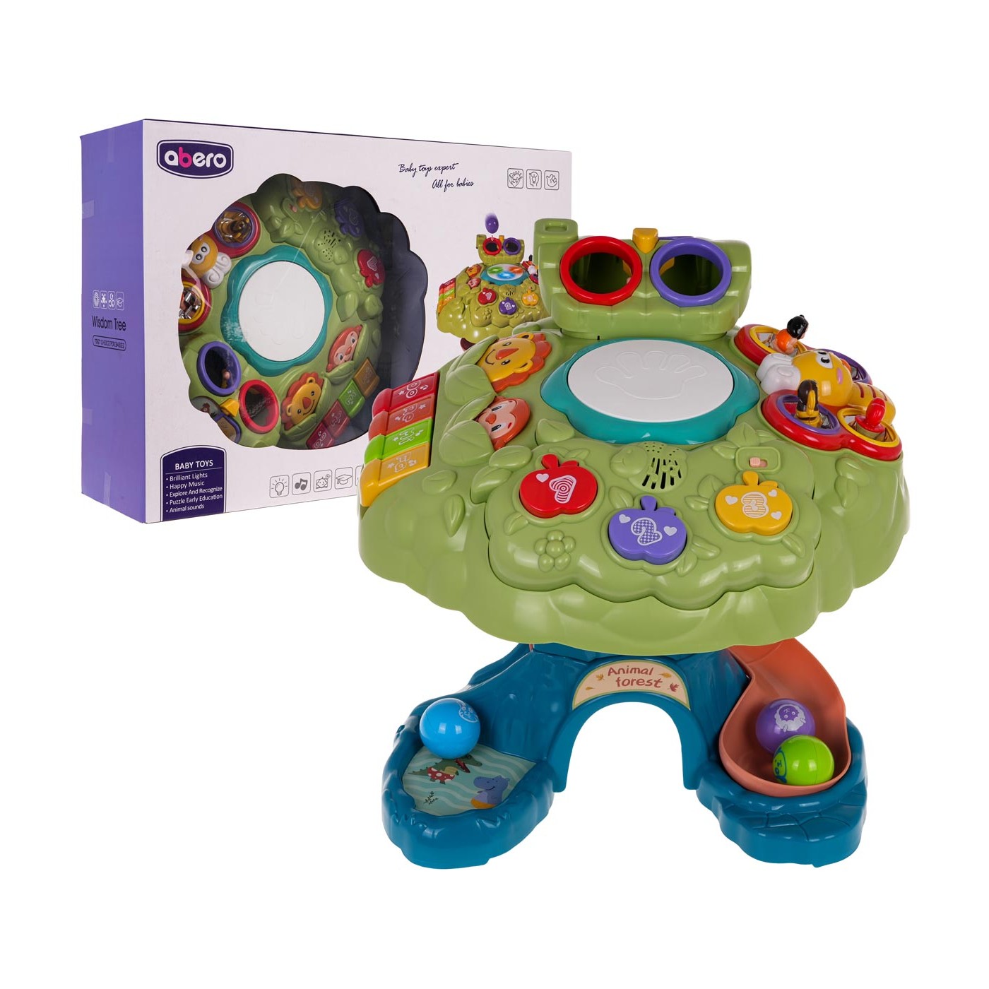 Interaktívny strom s funkciou svetla a zvuku