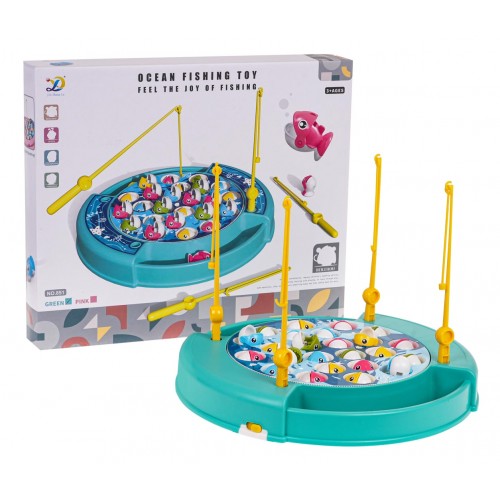 Rybolov s modrou hudbou