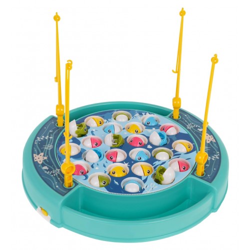 Rybolov s modrou hudbou