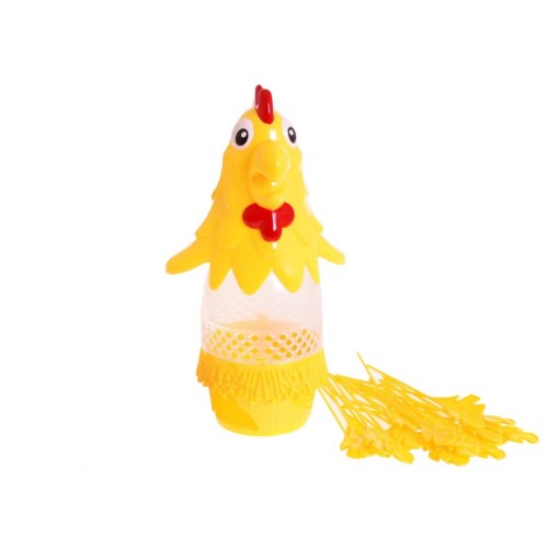 Zručnostná hra Ošklb Kurča pre deti 3+ a dospelých Vyberanie pier + Ochrana vajíčok