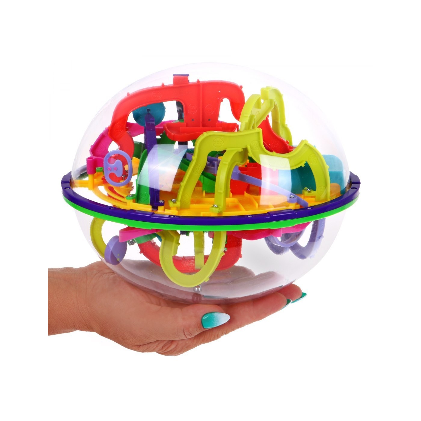 Gulička 3D s labyrintmi pre deti 6+ Vedenie guličky + 299 etáp + Logická a zručnostná hra