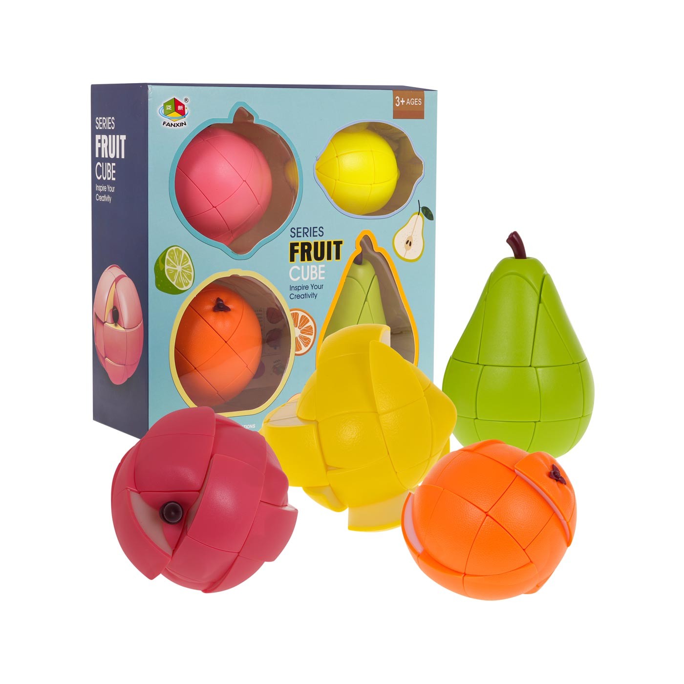 Sada ovocných puzzle