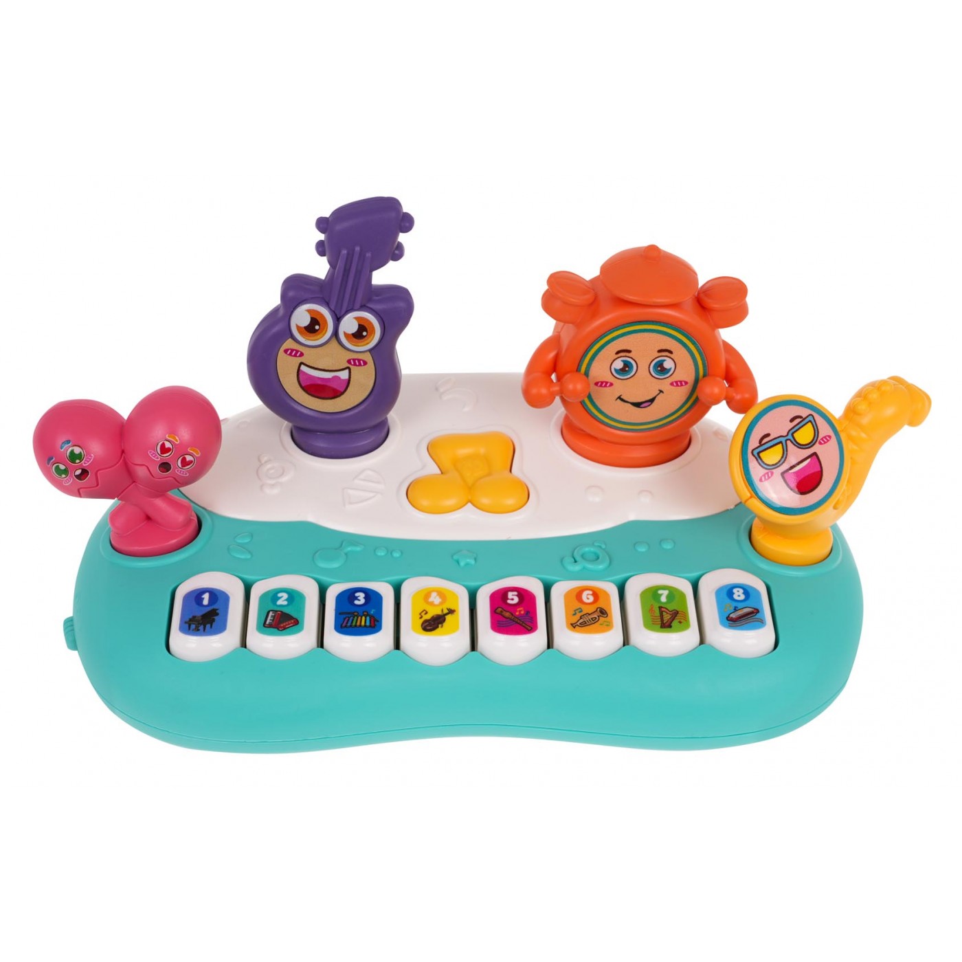 Klavír pre najmenších so zvukmi nástrojov