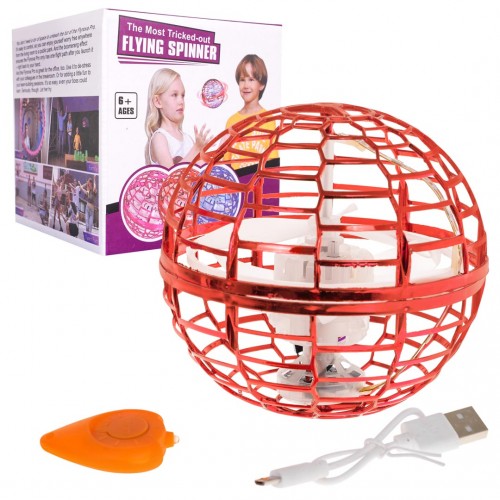 Lietajúca červená guľa