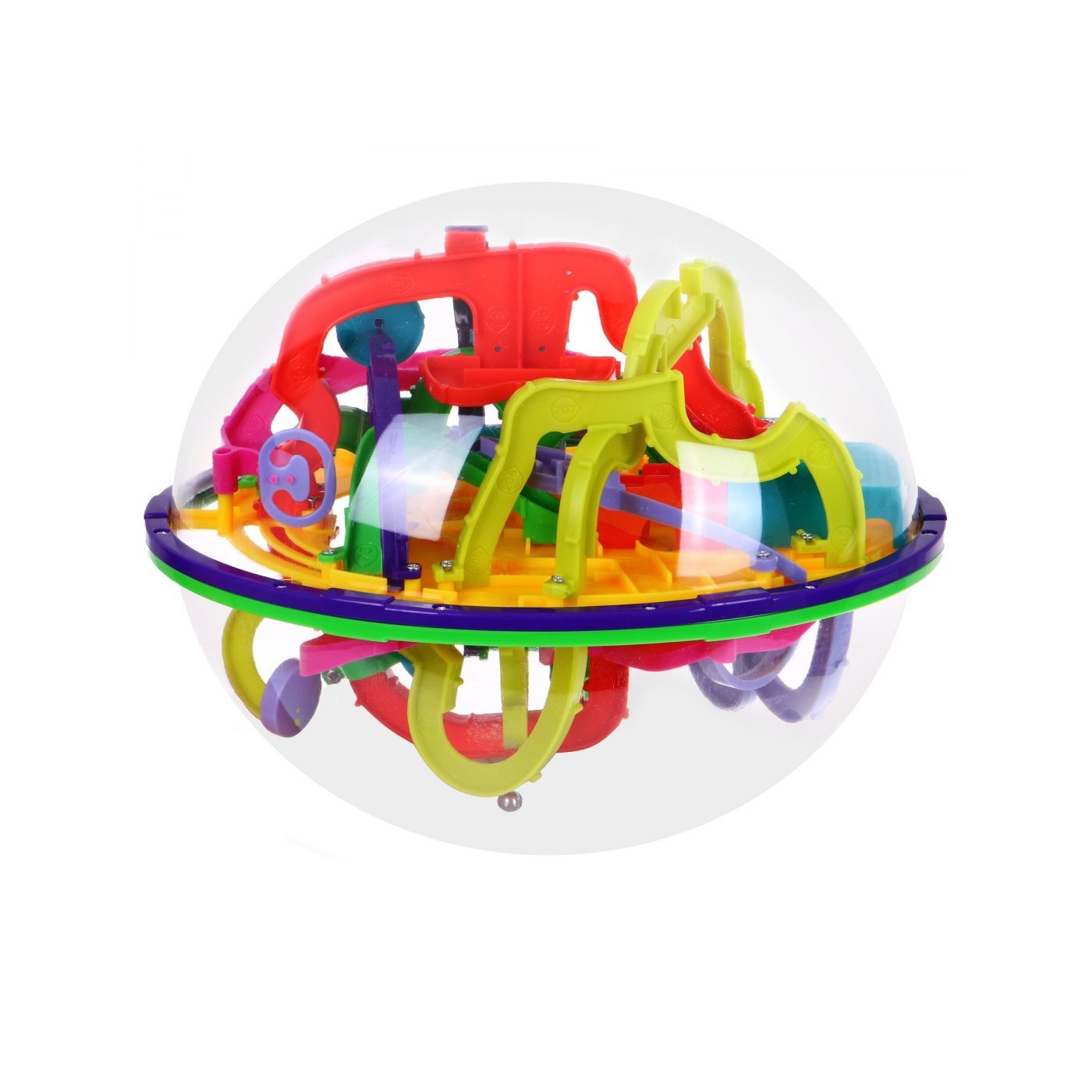 Gulička 3D s labyrintmi pre deti 6+ Vedenie guličky + 299 etáp + Logická a zručnostná hra