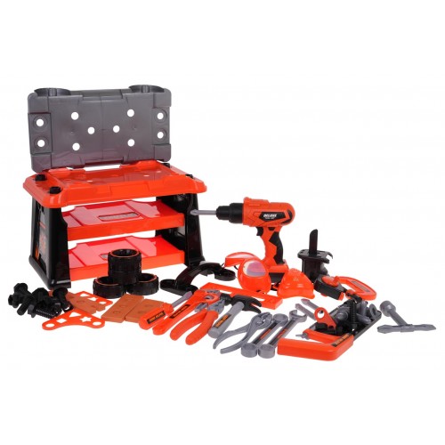 DIY kufor/dielna sada 2v1 + príslušenstvo