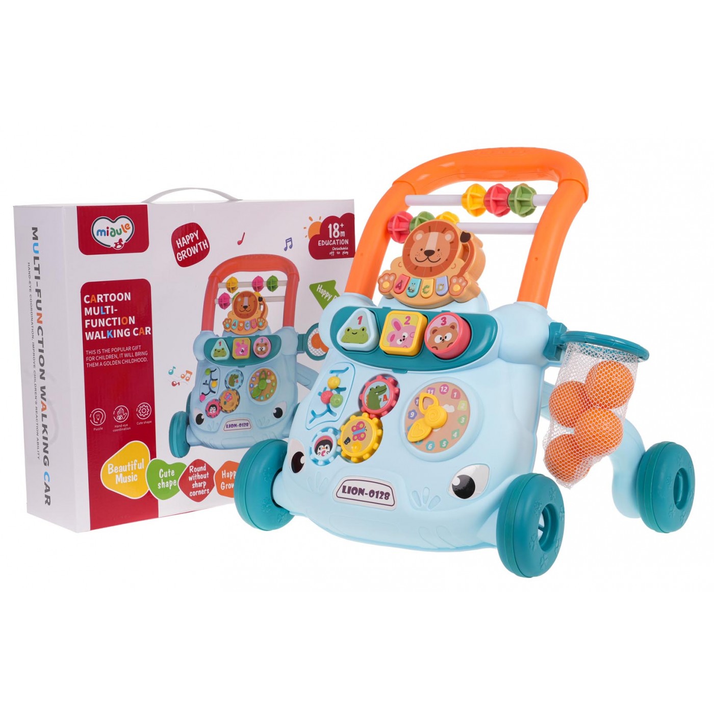 Multifunkčný kočík + príslušenstvo Modrá