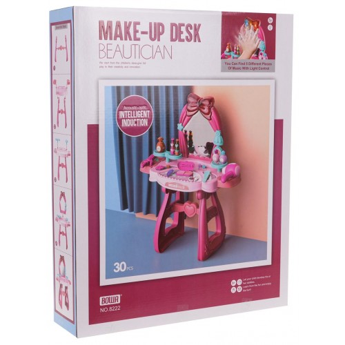 Toaletný stolík pre princeznú 30 kusov.