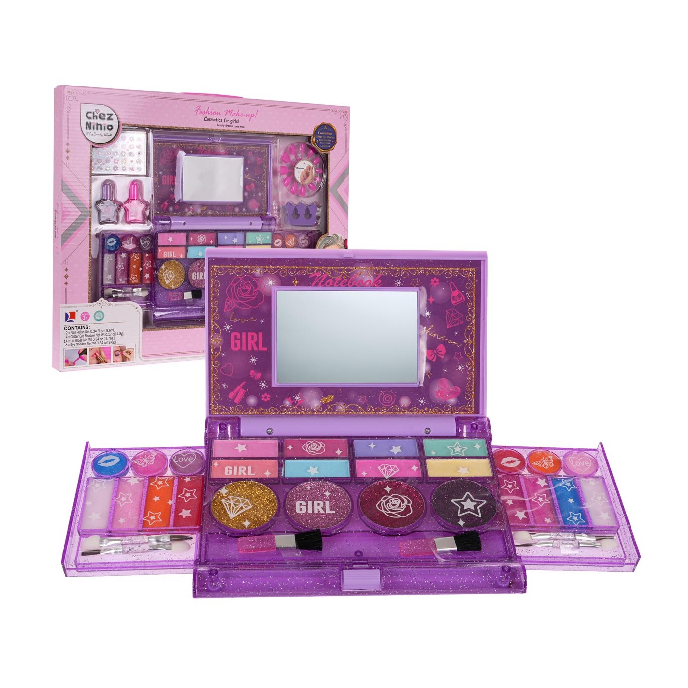 Make-up Kit so zrkadlom