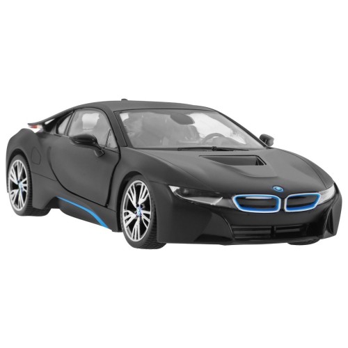 BMW i8 čierne RASTAR model 1:14 Diaľkovo ovládané auto + ovládač 2,4 GHz