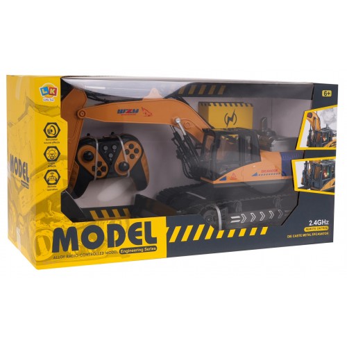 R/C rýpadlo s funkciou osvetlenia a hudby