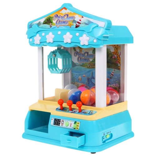 Automat s Chytačom pre deti 3+ Zručnostná hra Chytač guličiek + Ovládací panel + 10 guličiek + 12 žetónov