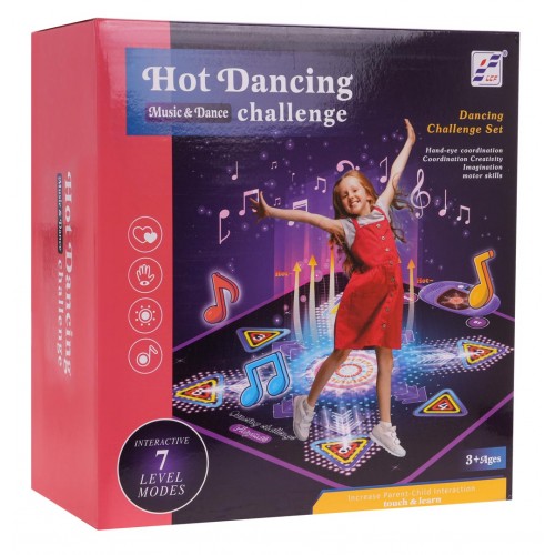 Tanečná podložka s funkciou vyhrievania