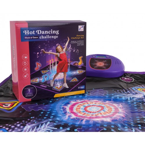 Tanečná podložka s funkciou vyhrievania