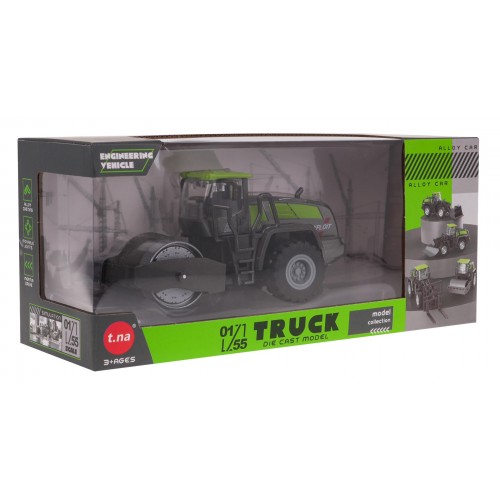 Kovový valec čierno-zelený